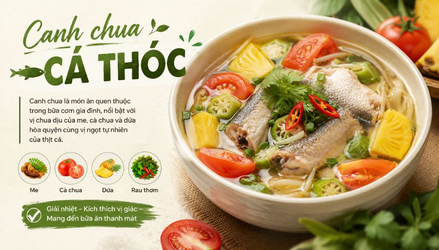Canh chua cá thóc