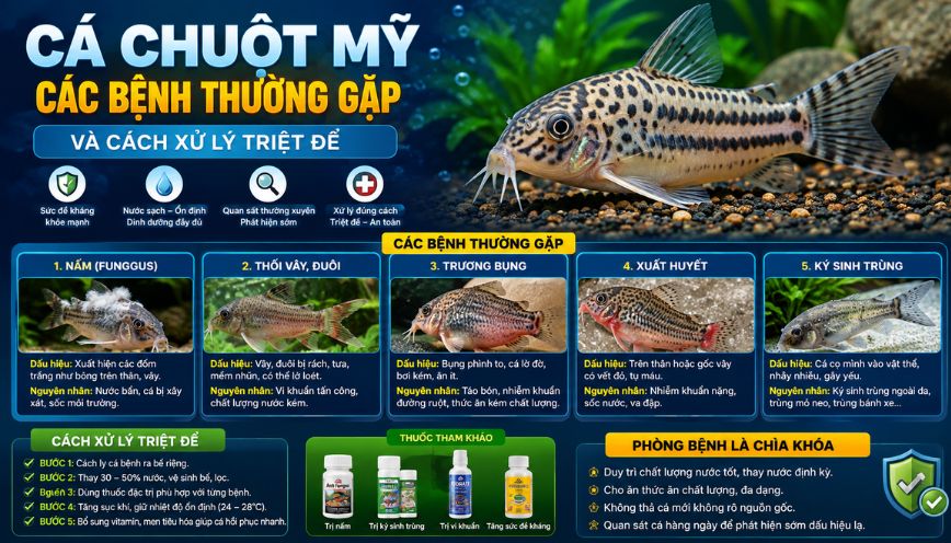 Các bệnh thường gặp và cách xử lý triệt để