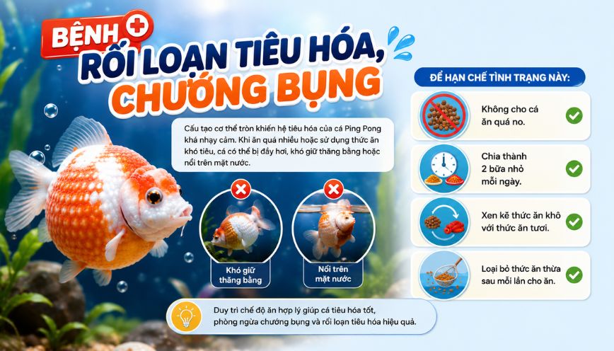 Bệnh rối loạn tiêu hóa, chướng bụng thường gặp