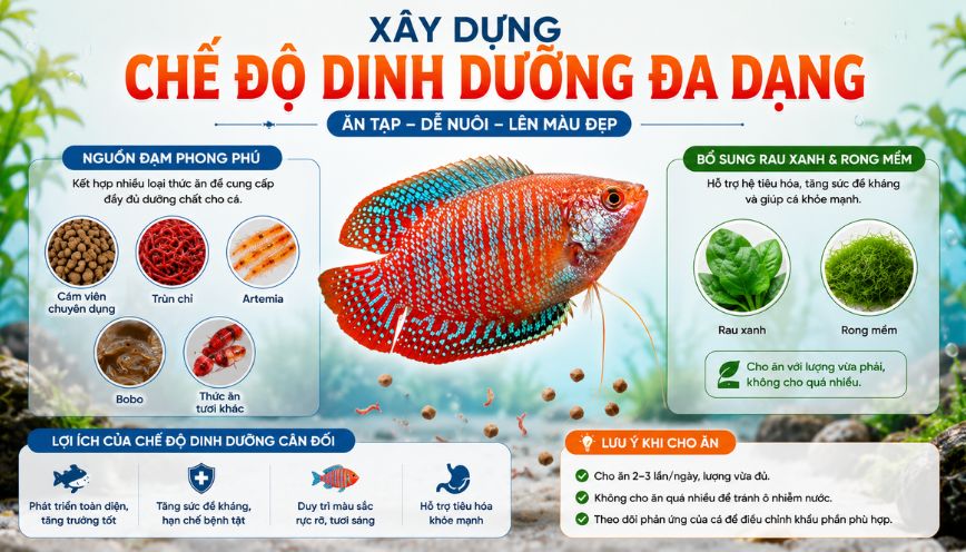 Xây dựng chế độ dinh dưỡng đa dạng